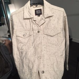 BDG white denim jacket
